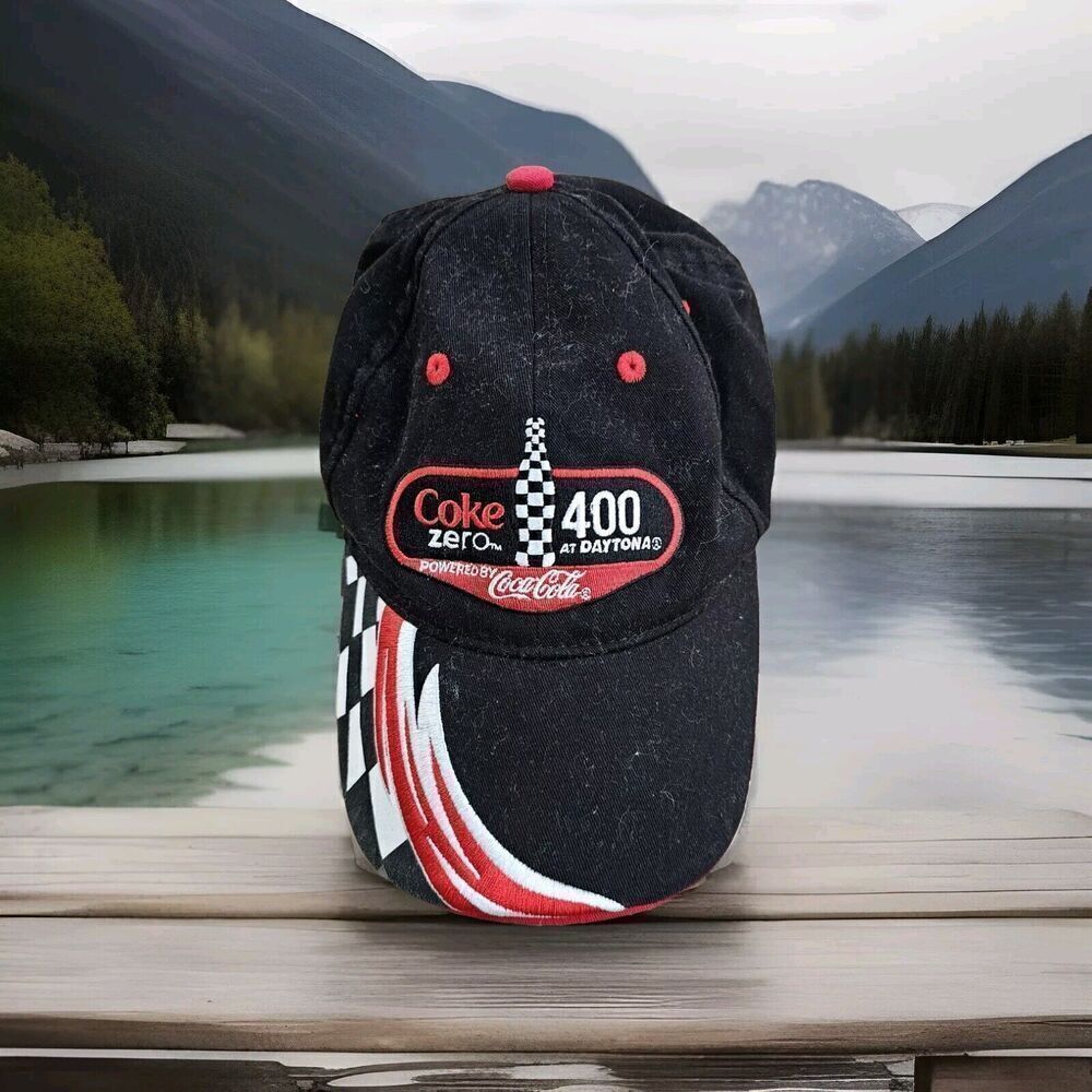 Vintage Daytona Coke Zero RARE 400 Daytona NASCAR Racing Cap